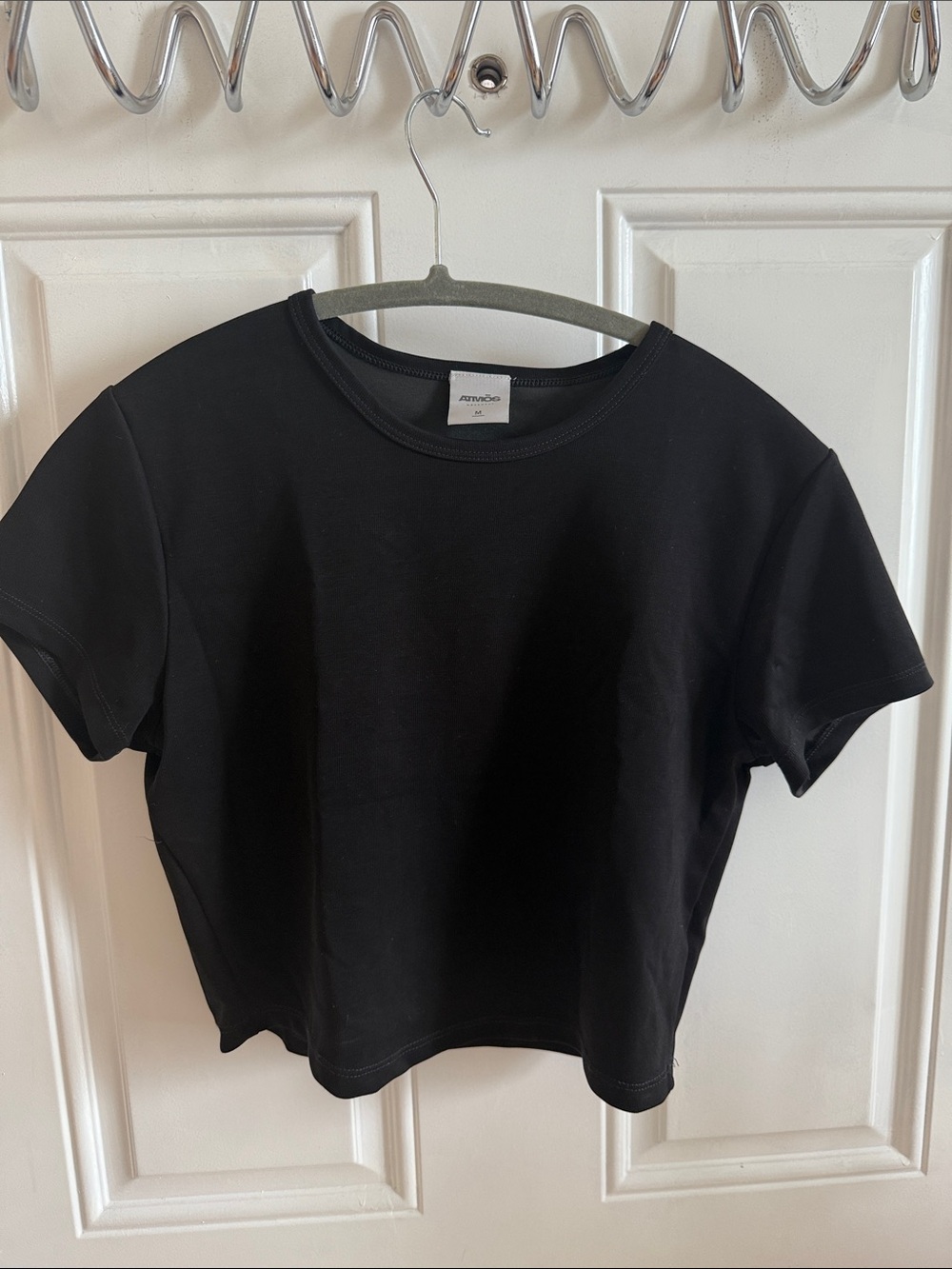 Everyday Black Crewneck Tee - ATMOS